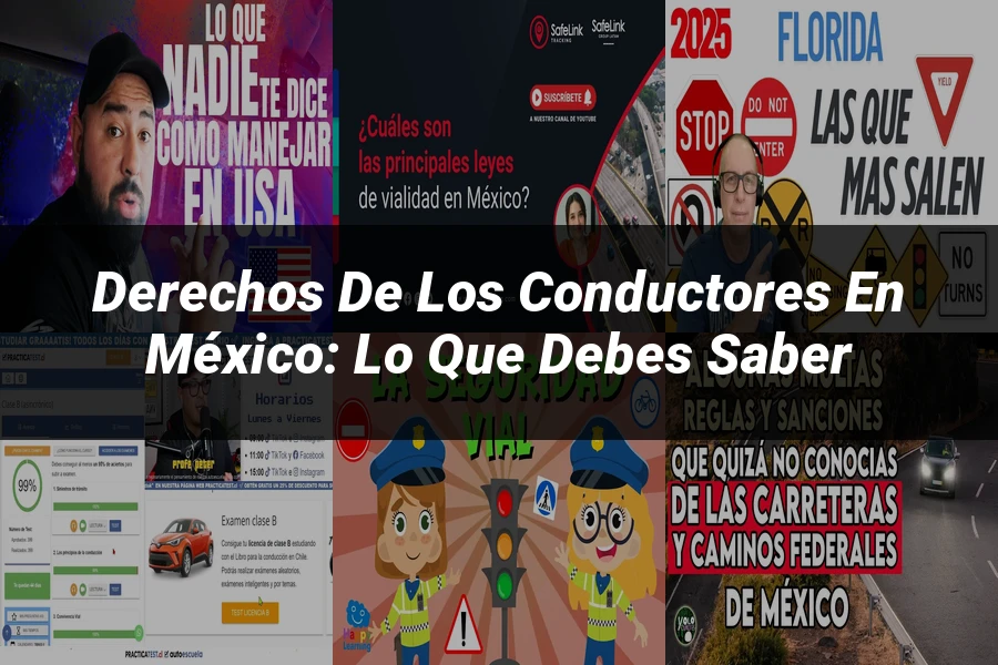 "Derechos de los Conductores en México: Lo Que Debes Saber"