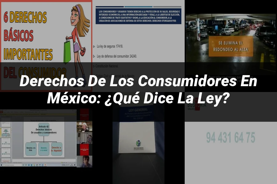 "Derechos de los Consumidores en México: ¿Qué Dice la Ley?"