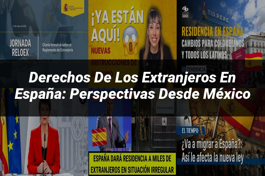 "Derechos de los Extranjeros en España: Perspectivas desde México"