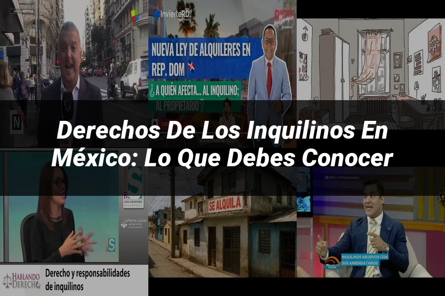 "Derechos de los Inquilinos en México: Lo que Debes Conocer"