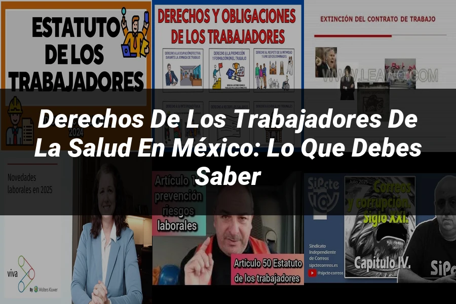 "Derechos de los Trabajadores de la Salud en México: Lo que Debes Saber"
