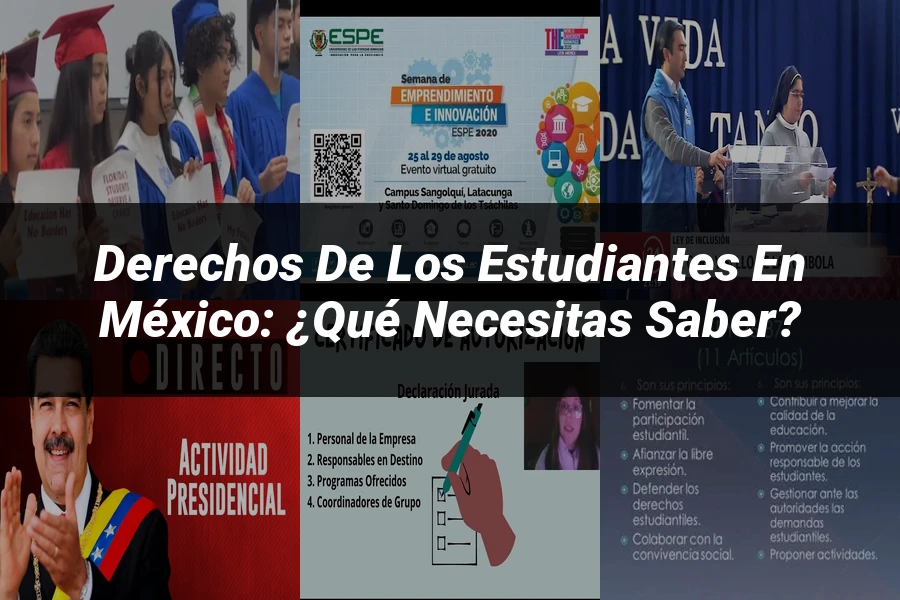 "Derechos de los estudiantes en México: ¿Qué necesitas saber?"