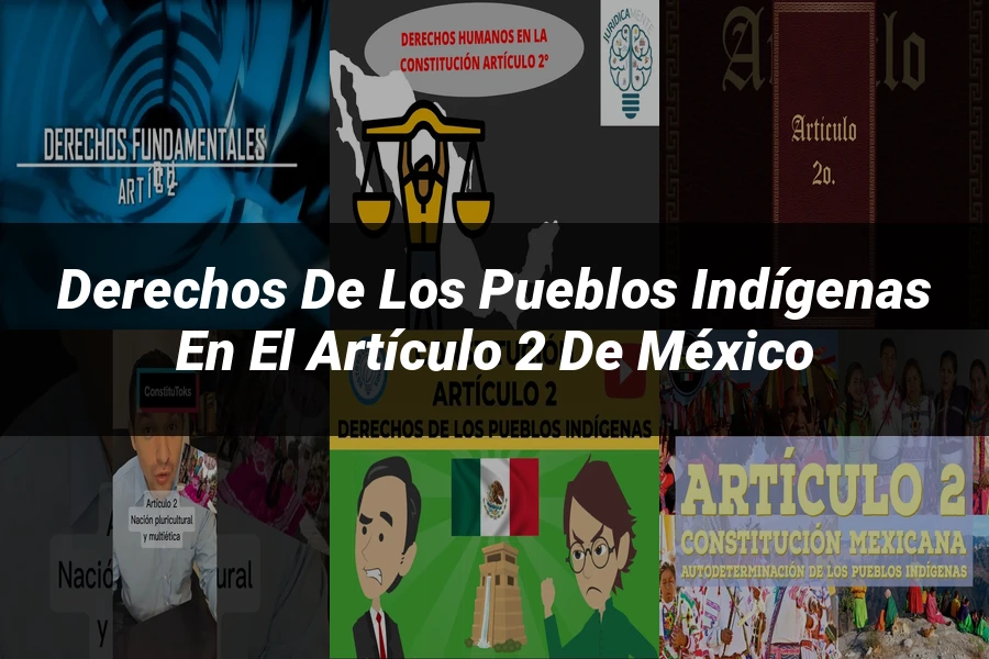 "Derechos de los pueblos indígenas en el artículo 2 de México"