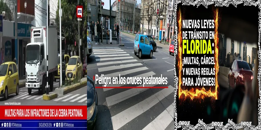 "Derechos de peatones en el paso de cebra en México"