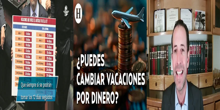 "Derechos de vacaciones según la ley federal en México"