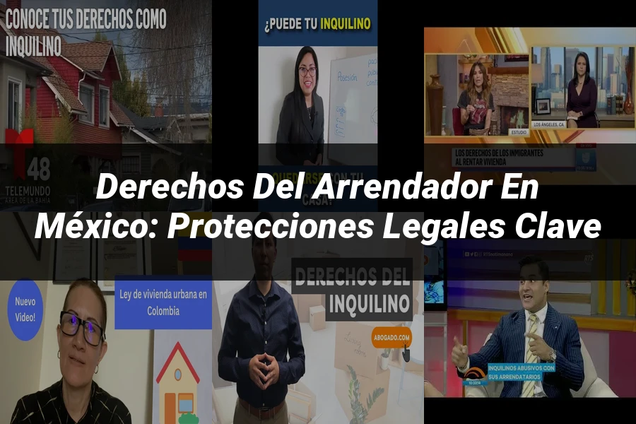 "Derechos del Arrendador en México: Protecciones Legales Clave"