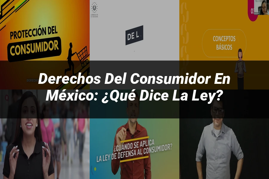 "Derechos del Consumidor en México: ¿Qué Dice la Ley?"