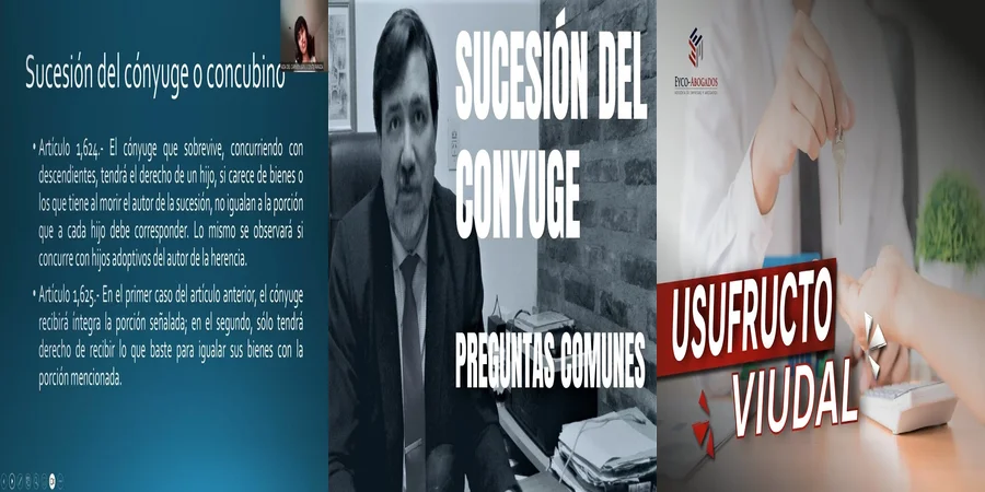 "Derechos del Cónyuge Viudo en la Herencia Intestada en México"