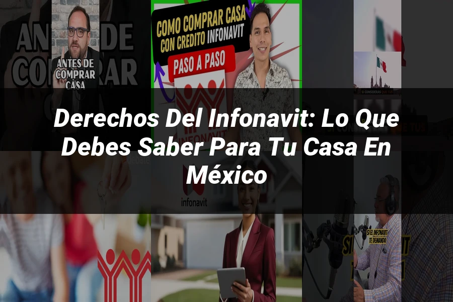 "Derechos del Infonavit: Lo Que Debes Saber para Tu Casa en México"