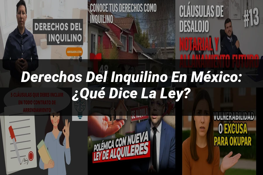 "Derechos del Inquilino en México: ¿Qué Dice la Ley?"