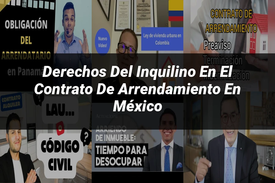 "Derechos del Inquilino en el Contrato de Arrendamiento en México"