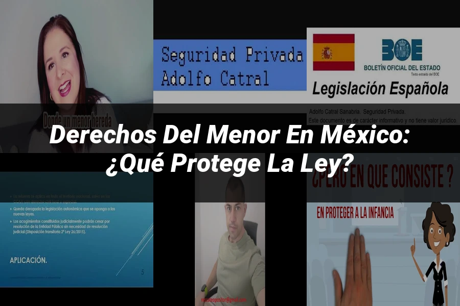 "Derechos del Menor en México: ¿Qué Protege la Ley?"