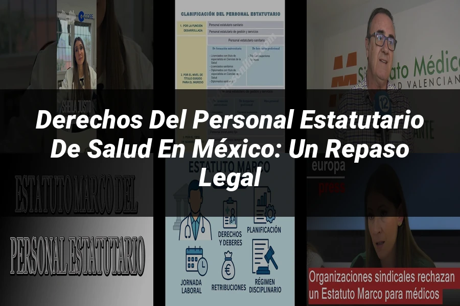 "Derechos del Personal Estatutario de Salud en México: Un Repaso Legal"