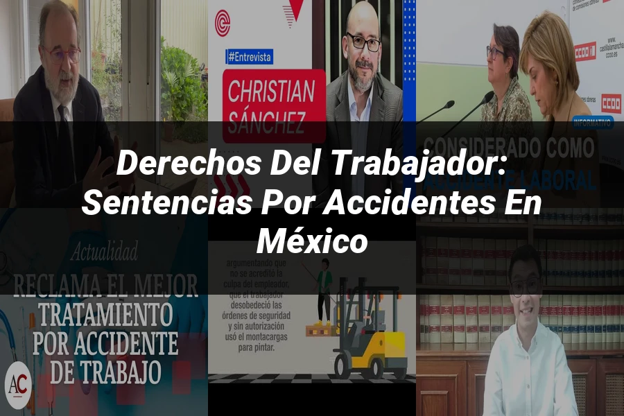 "Derechos del Trabajador: Sentencias por Accidentes en México"
