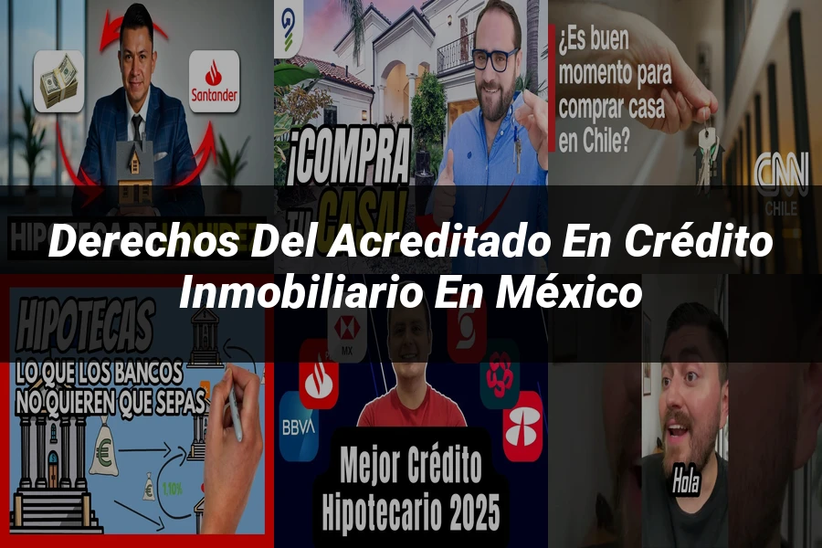 "Derechos del acreditado en crédito inmobiliario en México"