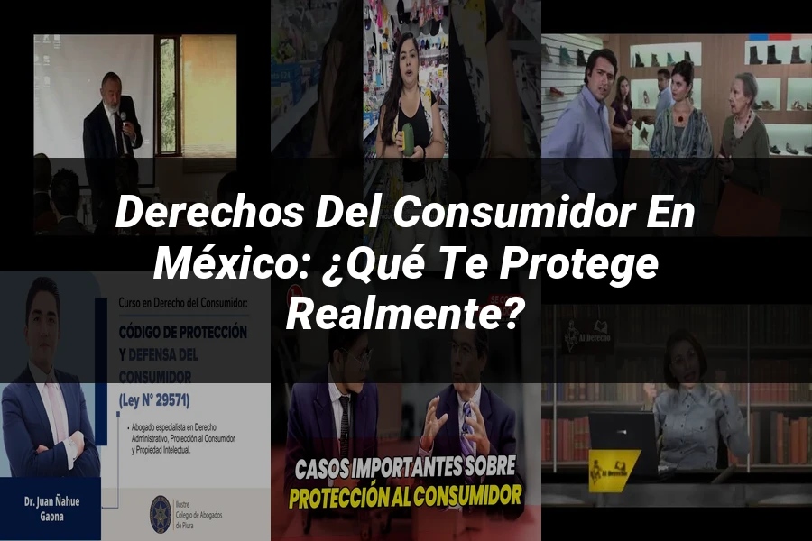 "Derechos del consumidor en México: ¿Qué te protege realmente?"