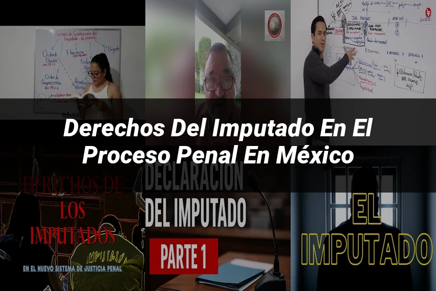 "Derechos del imputado en el proceso penal en México"
