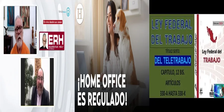 "Derechos del teletrabajador según la Ley Federal en México"