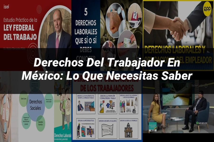 "Derechos del trabajador en México: Lo que necesitas saber"