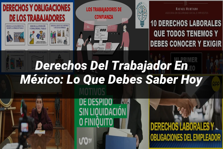 "Derechos del trabajador en México: lo que debes saber hoy"