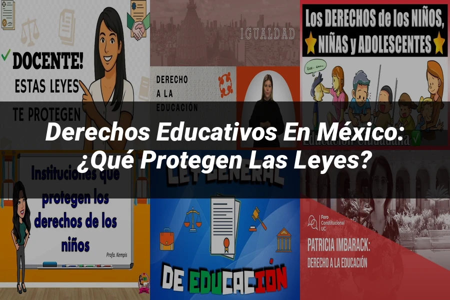 "Derechos educativos en México: ¿Qué protegen las leyes?"