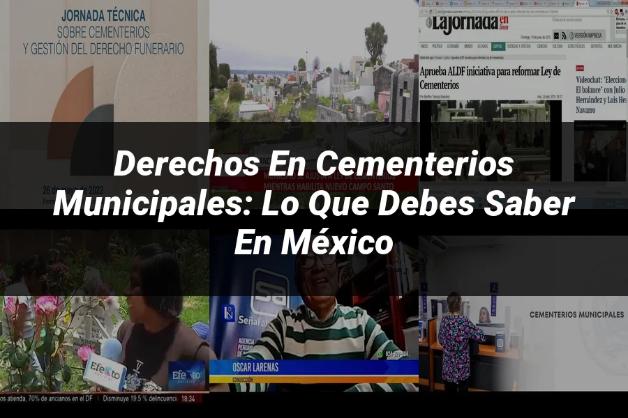 "Derechos en Cementerios Municipales: Lo Que Debes Saber en México"