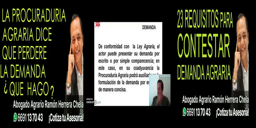 "Derechos en la demanda agraria: lo que necesitas saber en México"