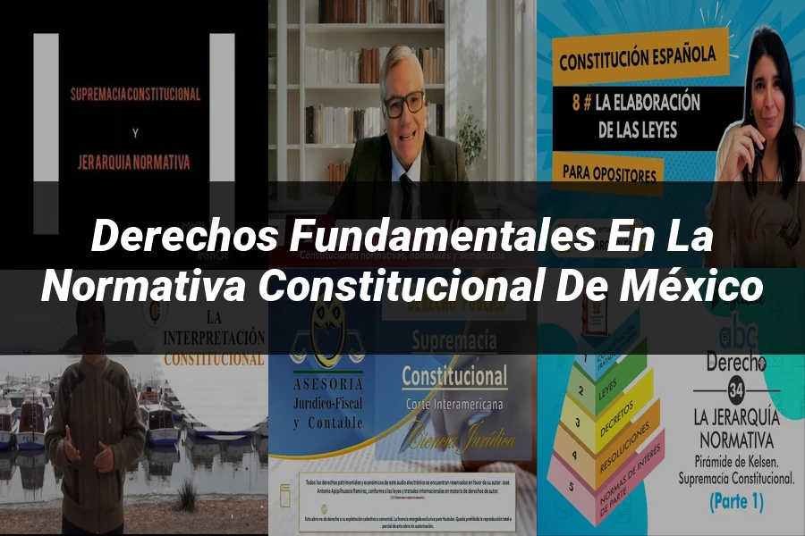 "Derechos fundamentales en la normativa constitucional de México"