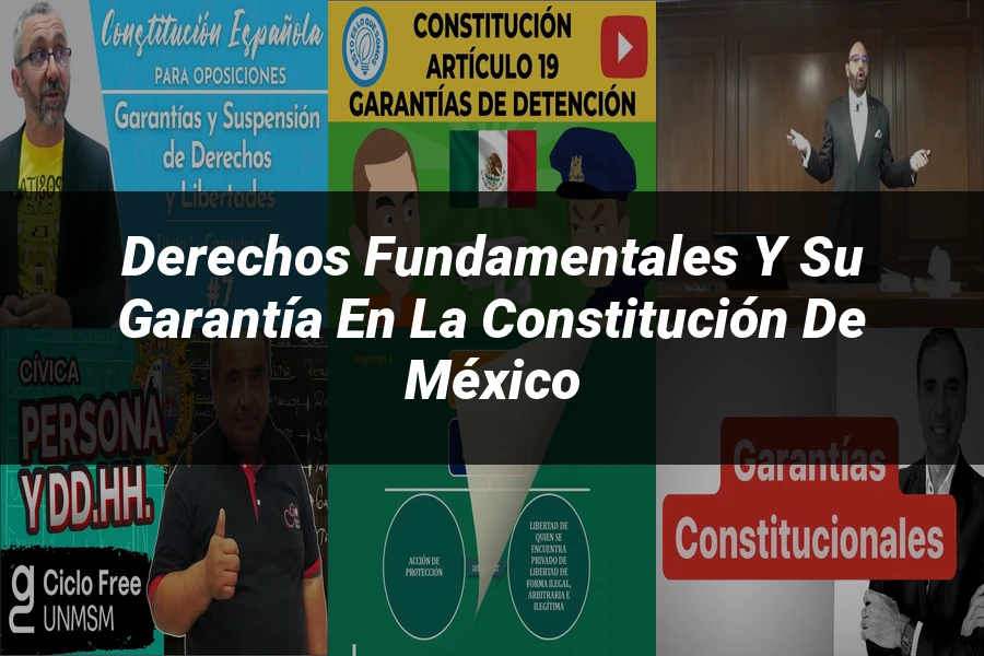 "Derechos fundamentales y su garantía en la Constitución de México"