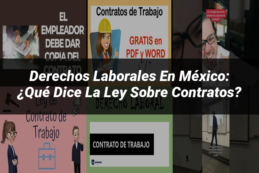 "Derechos laborales en México: ¿Qué dice la ley sobre contratos?"