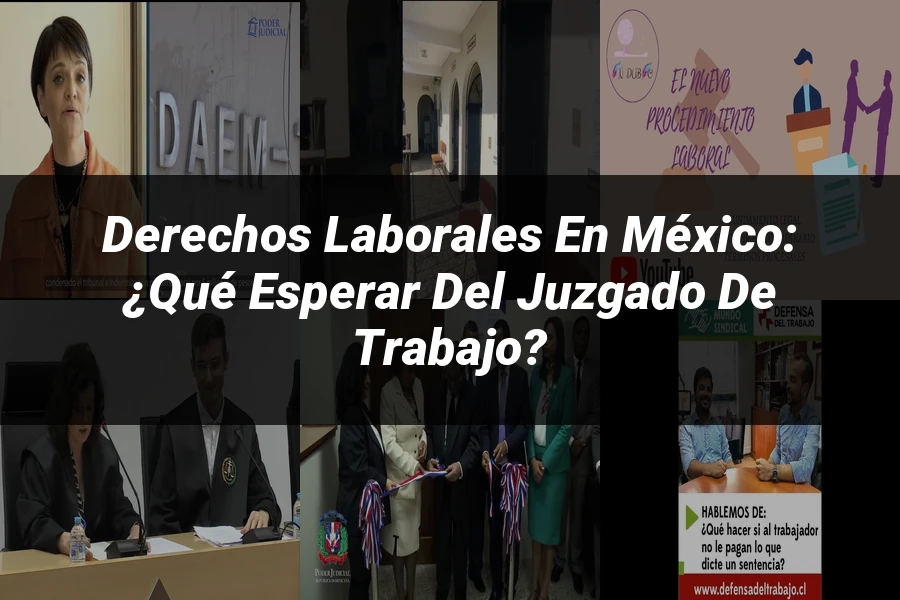 "Derechos laborales en México: ¿Qué esperar del juzgado de trabajo?"