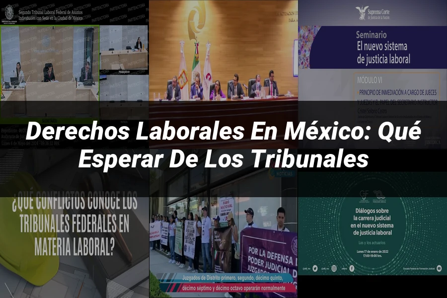 "Derechos laborales en México: qué esperar de los tribunales"