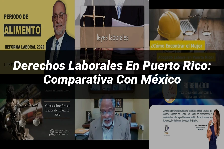 "Derechos laborales en Puerto Rico: Comparativa con México"