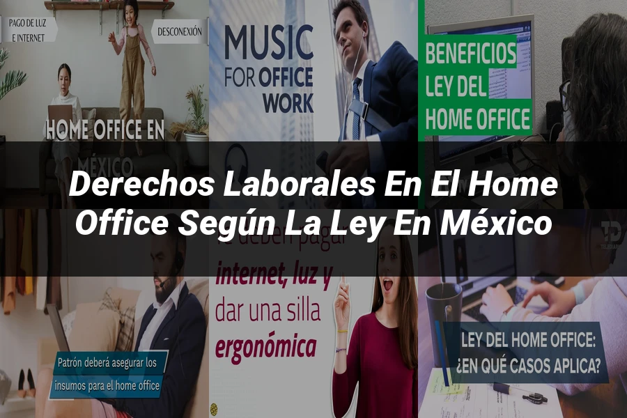 "Derechos laborales en el home office según la ley en México"
