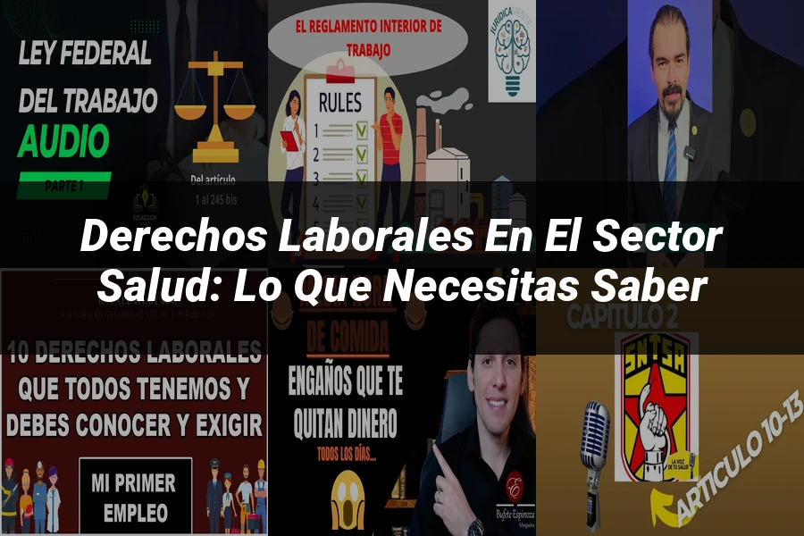 "Derechos laborales en el sector salud: lo que necesitas saber"