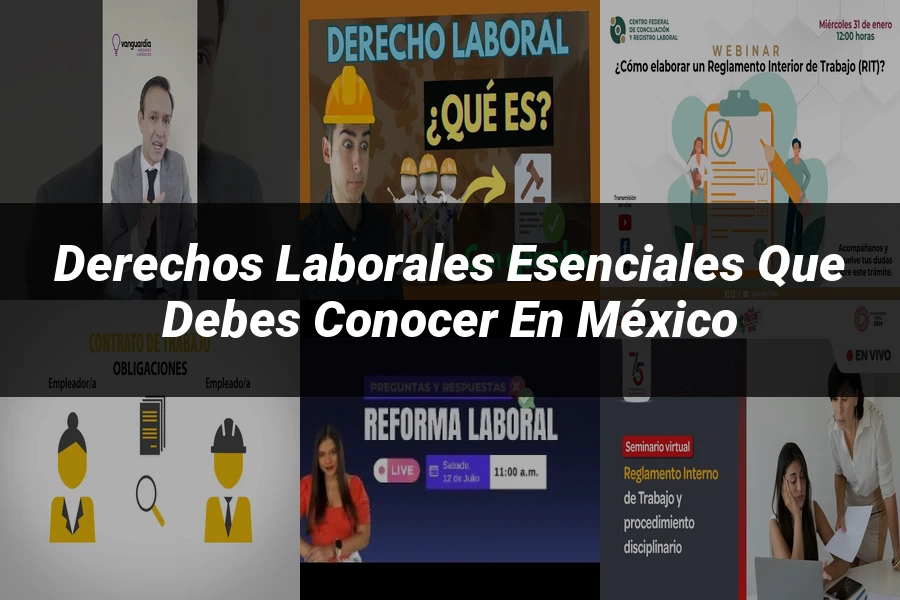 "Derechos laborales esenciales que debes conocer en México"