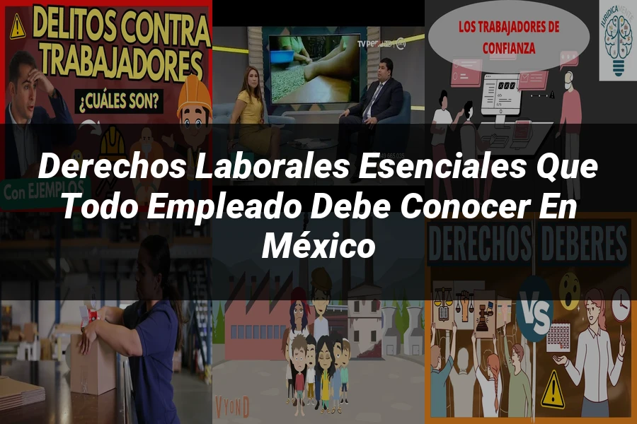 "Derechos laborales esenciales que todo empleado debe conocer en México"