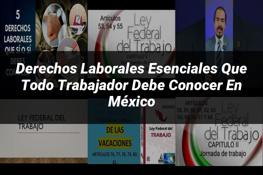 "Derechos laborales esenciales que todo trabajador debe conocer en México"