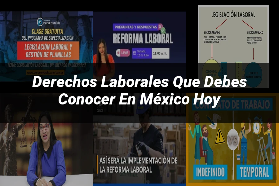 "Derechos laborales que debes conocer en México hoy"