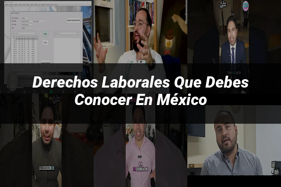 "Derechos laborales que debes conocer en México"