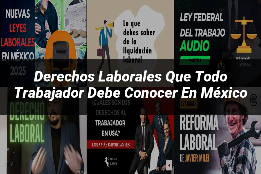 "Derechos laborales que todo trabajador debe conocer en México"