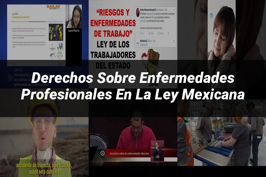"Derechos sobre enfermedades profesionales en la ley mexicana"
