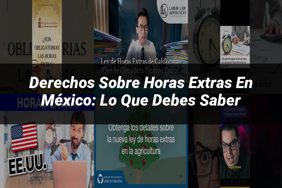 "Derechos sobre horas extras en México: lo que debes saber"