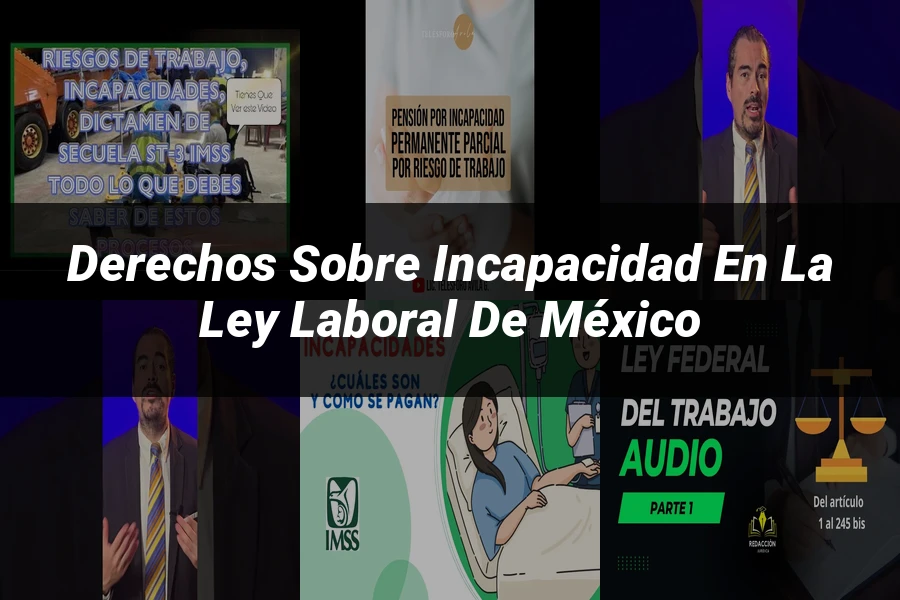 "Derechos sobre incapacidad en la ley laboral de México"