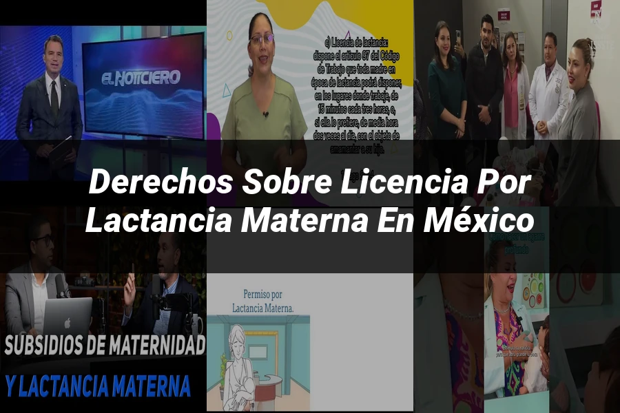 "Derechos sobre licencia por lactancia materna en México"
