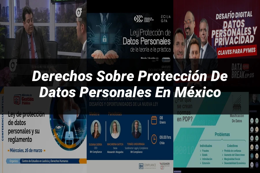 "Derechos sobre protección de datos personales en México"