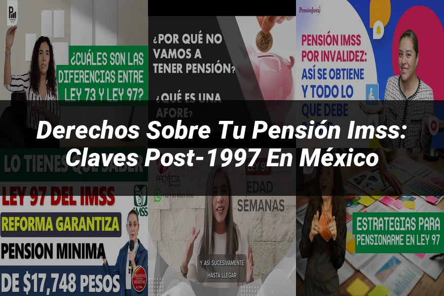 "Derechos sobre tu Pensión IMSS: Claves Post-1997 en México"