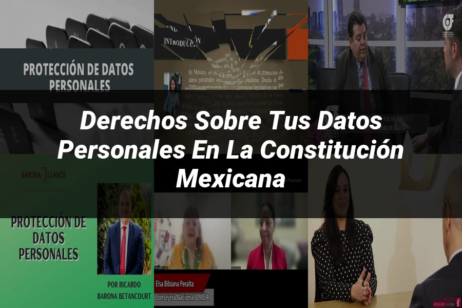 "Derechos sobre tus Datos Personales en la Constitución Mexicana"