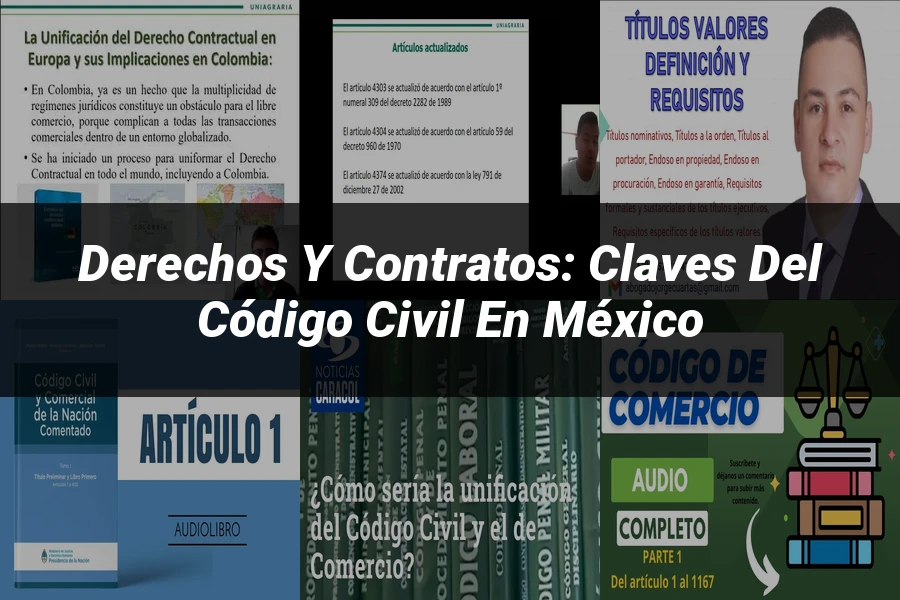 "Derechos y Contratos: Claves del Código Civil en México"
