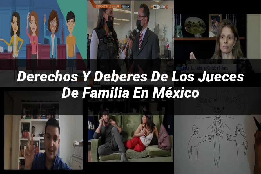 "Derechos y Deberes de los Jueces de Familia en México"